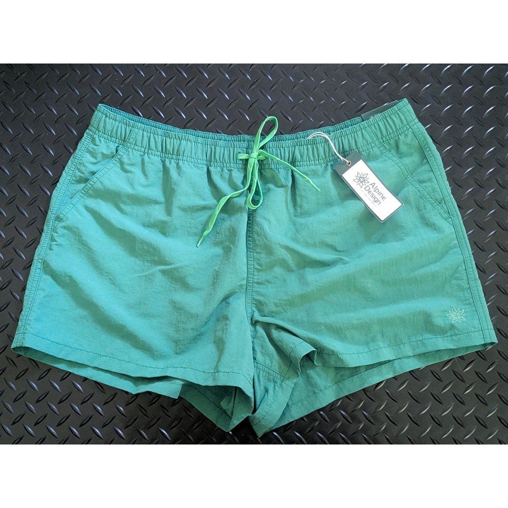 Alpine Design Teal Women's Water Repellent Athletic Shorts